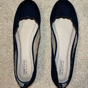 Never worn Portland black flats! Perfect condition, size 8.5M